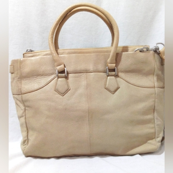 Leibeskind Berlin Leather Tote Bag - Picture 2 of 12